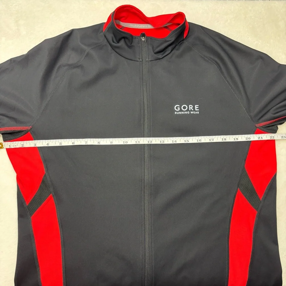 Gore‎ Running Wear Women's Black and Red Performance Jacket Size XL
